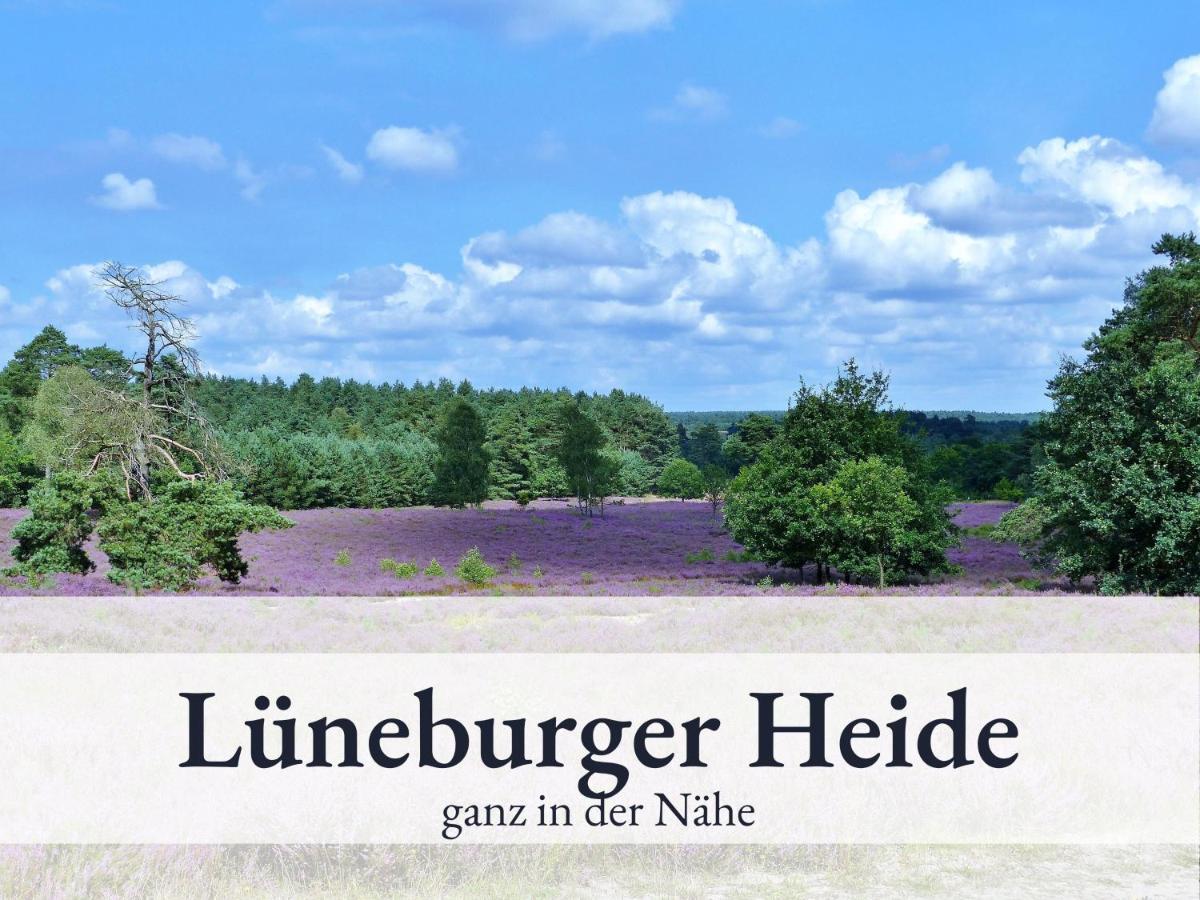 Blumenvilla - 15 Minuten Bis Zum Heide Park, Haustiere Willkommen, Sauna Im Gebaeude Schneverdingen